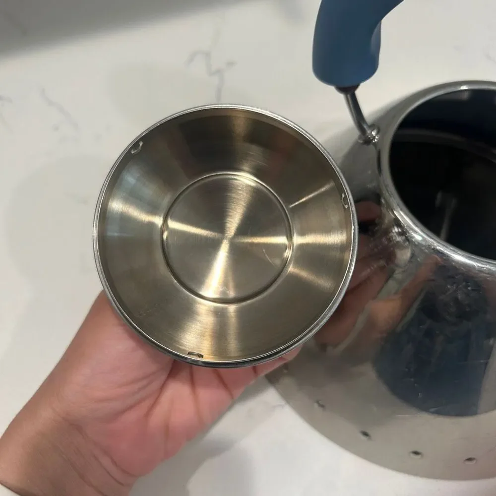 Alessi 9093 Bird Whistle Kettle: Michael Graves Stainless Steel Teapot